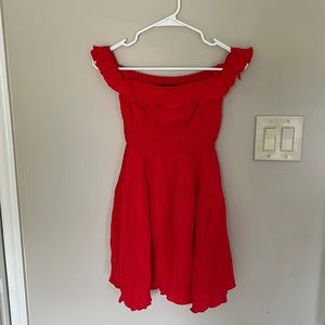 Urban Outfitters off the shoulder dress
